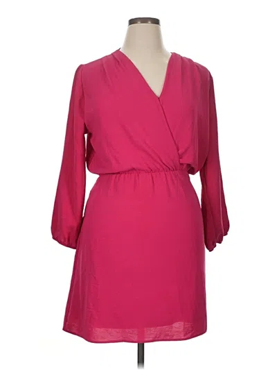 Pre-owned Fraiche By J Casual Dress In Pink
