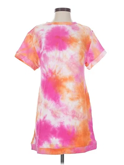 Fraiche By J Casual Dress In Pink