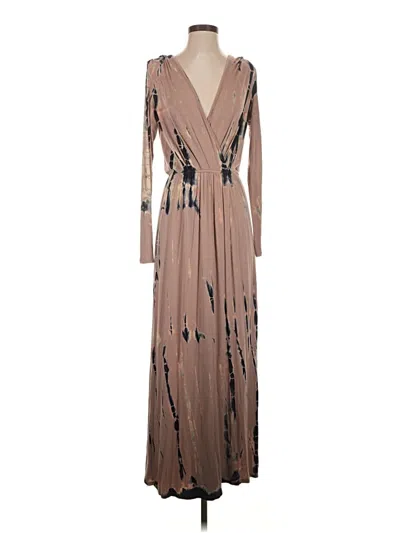 Pre-owned Fraiche By J Casual Dress In Tan