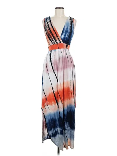 Pre-owned Fraiche By J Cocktail Dress In Orange