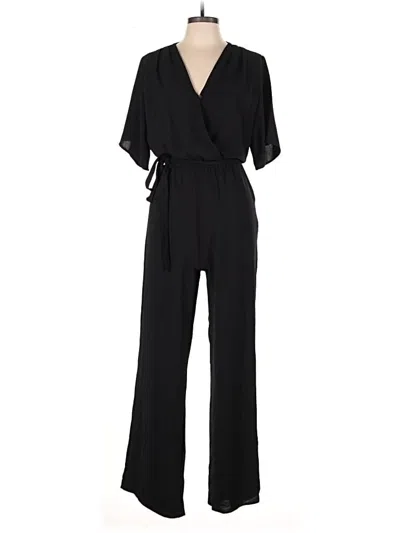 Pre-owned Fraiche By J Jumpsuit In Black