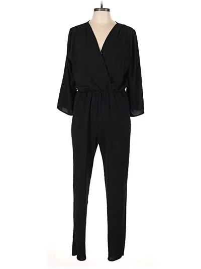 Pre-owned Fraiche By J Jumpsuit In Black