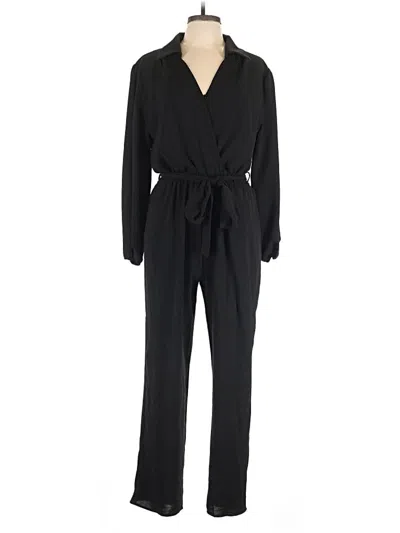 Pre-owned Fraiche By J Jumpsuit In Black