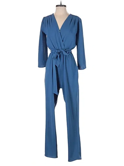 Pre-owned Fraiche By J Jumpsuit In Blue