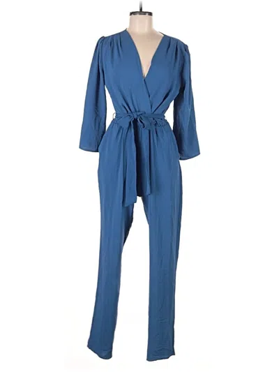 Pre-owned Fraiche By J Jumpsuit In Blue