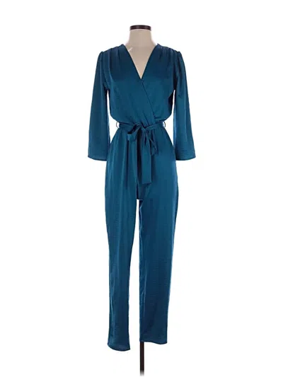 Pre-owned Fraiche By J Jumpsuit In Blue