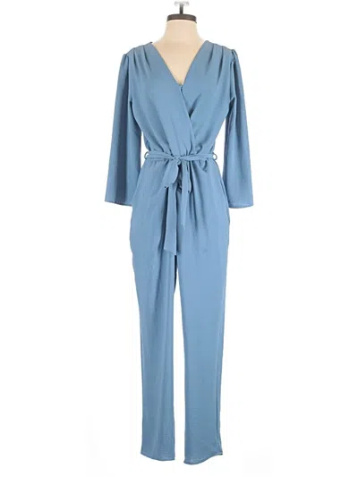 Pre-owned Fraiche By J Jumpsuit In Blue