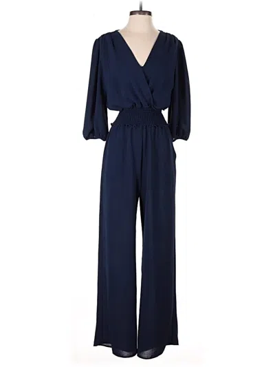 Pre-owned Fraiche By J Jumpsuit In Blue