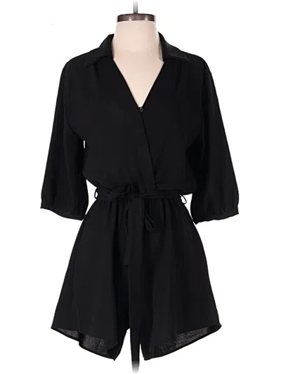 Pre-owned Fraiche By J Romper In Black