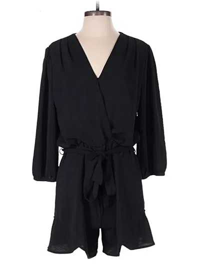 Pre-owned Fraiche By J Romper In Black