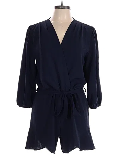 Pre-owned Fraiche By J Romper In Blue