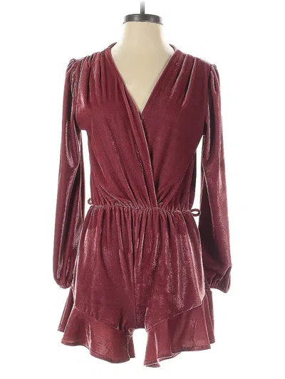 Pre-owned Fraiche By J Romper In Pink
