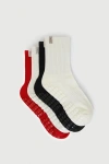 Fraise The Essentials Set Grip Socks In Multi