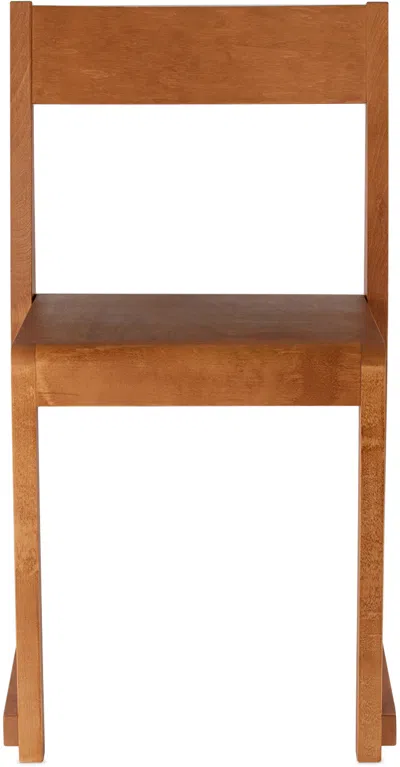 Frama Brown 01 Chair In Warm Brown