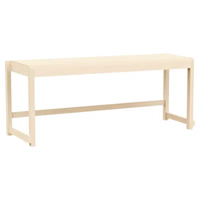 Pre-owned Frama Contemporary Bench '01' By , Natural Birch In Brown