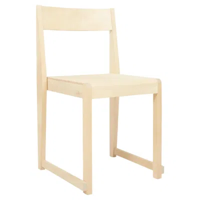 Pre-owned Frama Contemporary Chair '01' By , Natural Birch In Brown