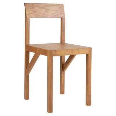 Pre-owned Frama Contemporary Chair 'bracket' By Fredrik Gustav X , Warm Brown Ash