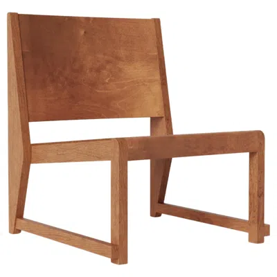 Pre-owned Frama Contemporary Chair 'easy 01' By , Warm Brown Birch