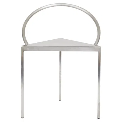 Pre-owned Frama Contemporary Chair 'triangolo' By Per Holland Bastrup X , Stainless Steel In Gray