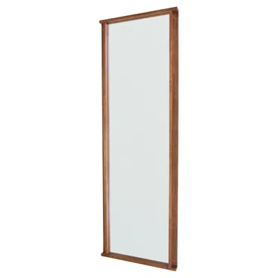 Pre-owned Frama Contemporary Mirror 'symmetry' By , Honey Ash Wood, Large In Brown