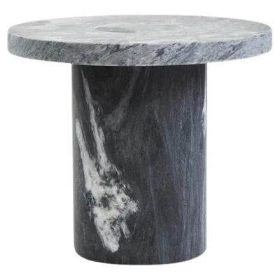 Pre-owned Frama Contemporary Side Table 'sintra' By , Black Marble Edition, Large