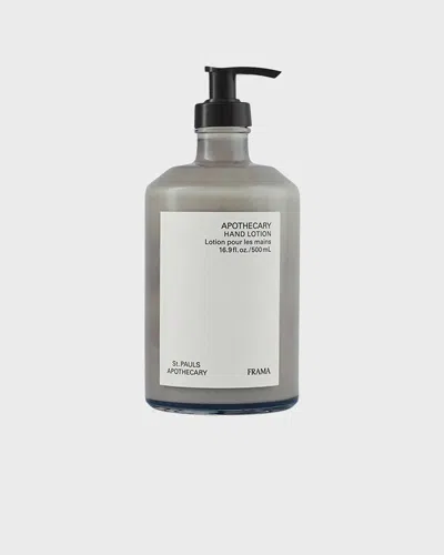 Frama Hand Lotion Apothecary 500 ml Transparent