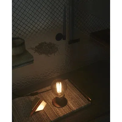 Frama Minimalist Table Light In Copper