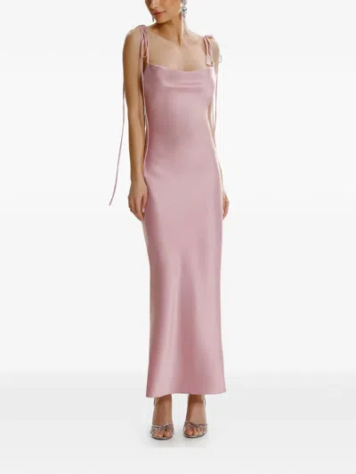 Framboise Jodie Sleeveless Maxi Dress In Pink