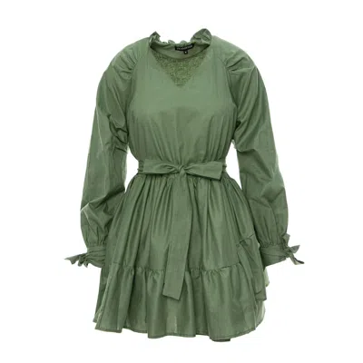 Framboise Women's Blime Short Green Dress