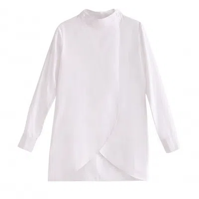 Framboise Women's Cilla White Cotton Shirt