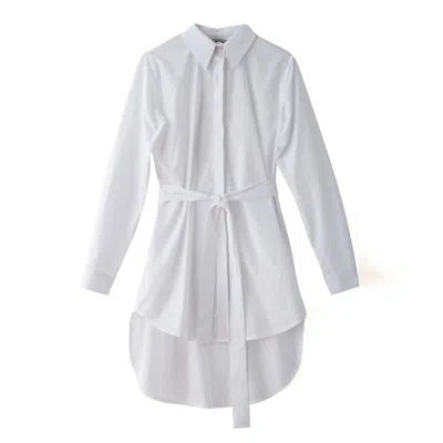 Framboise Women's Clime White Cotton Shirt