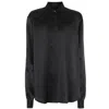 Framboise Women's Lavonne Black Silk Shirt In Black