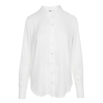 Framboise Women's Lilou Linnen White Shirt