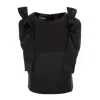 Framboise Women's Lyz Black Cotton Top In Black