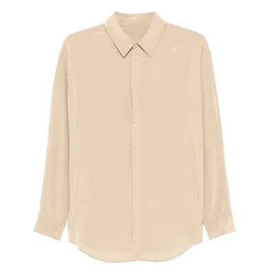 Framboise Women's Neutrals Noemi Beige Silk Shirt
