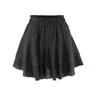 Framboise Women's Nicov Black Silk Mini Skirt In Black