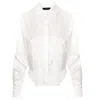 Framboise Women's Otilia White Silk Shirt In White
