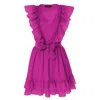 Framboise Women's Pink / Purple Maeve Short Fuchsia Dress In Pink/purple