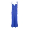 Framboise Women's Roxana Long Dress Blue In Blue