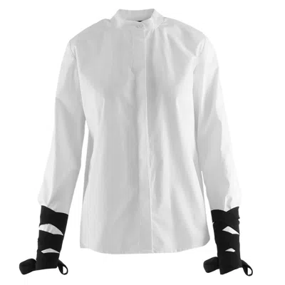 Framboise Women's Sunday White Cotton Shirt