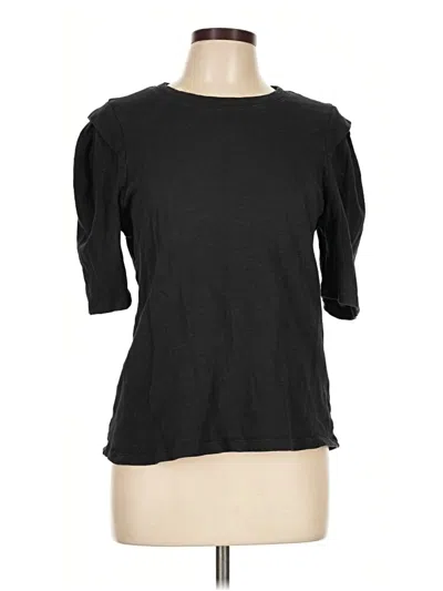 Pre-owned Frame 3/4 Sleeve T-shirt In Black