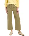 Frame Denim Le Baggy Washed Summer Sage Palazzo Jean In Green