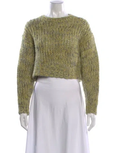 Pre-owned Frame Alpaca Crew Neck Sweater In Multi