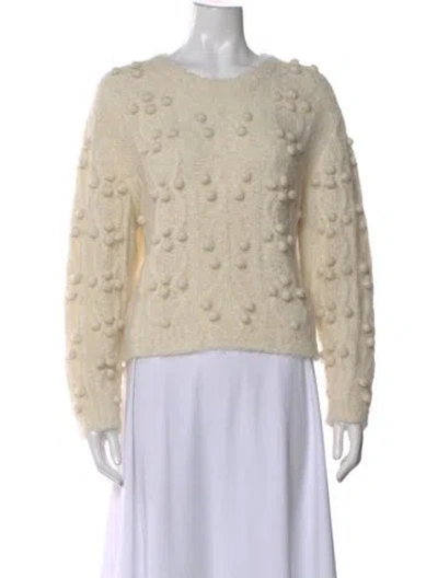 Pre-owned Frame Alpaca Patterned Sweater In Neutral