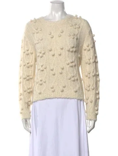 Pre-owned Frame Alpaca Patterned Sweater In Neutrals