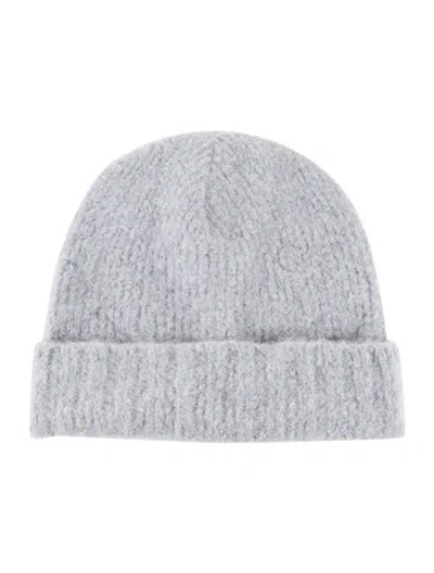 Pre-owned Frame Alpaca-blend Hat W/tags In Gray