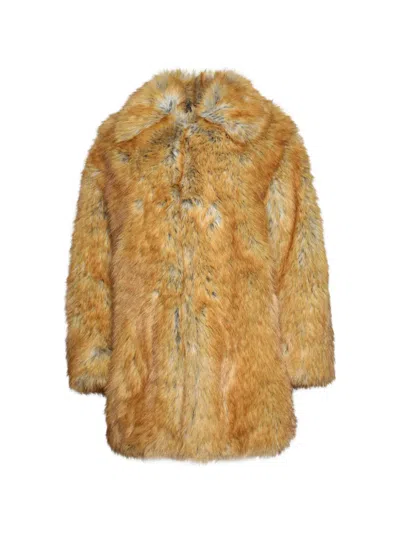 Frame Amelia Coat In Brown