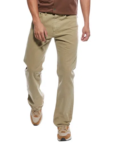 Frame Antique French Beige Straight Jean In Green