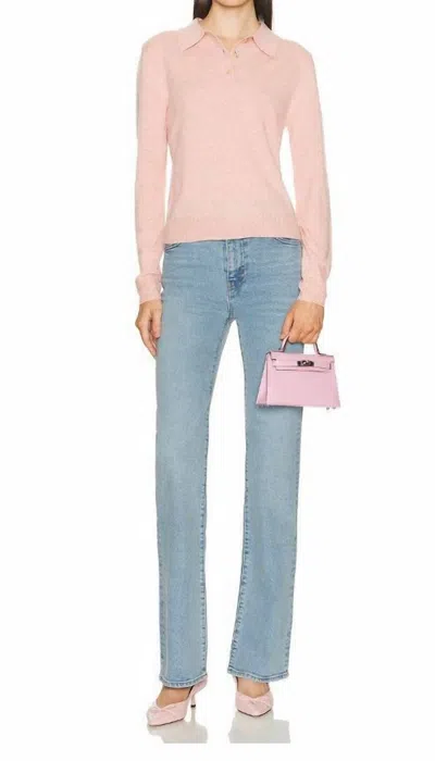 Frame Arrow High Rise Flare Leg Jeans In Birdie In Blue