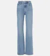 Frame Women's 5-pocket Straight-leg Jeans In Blue